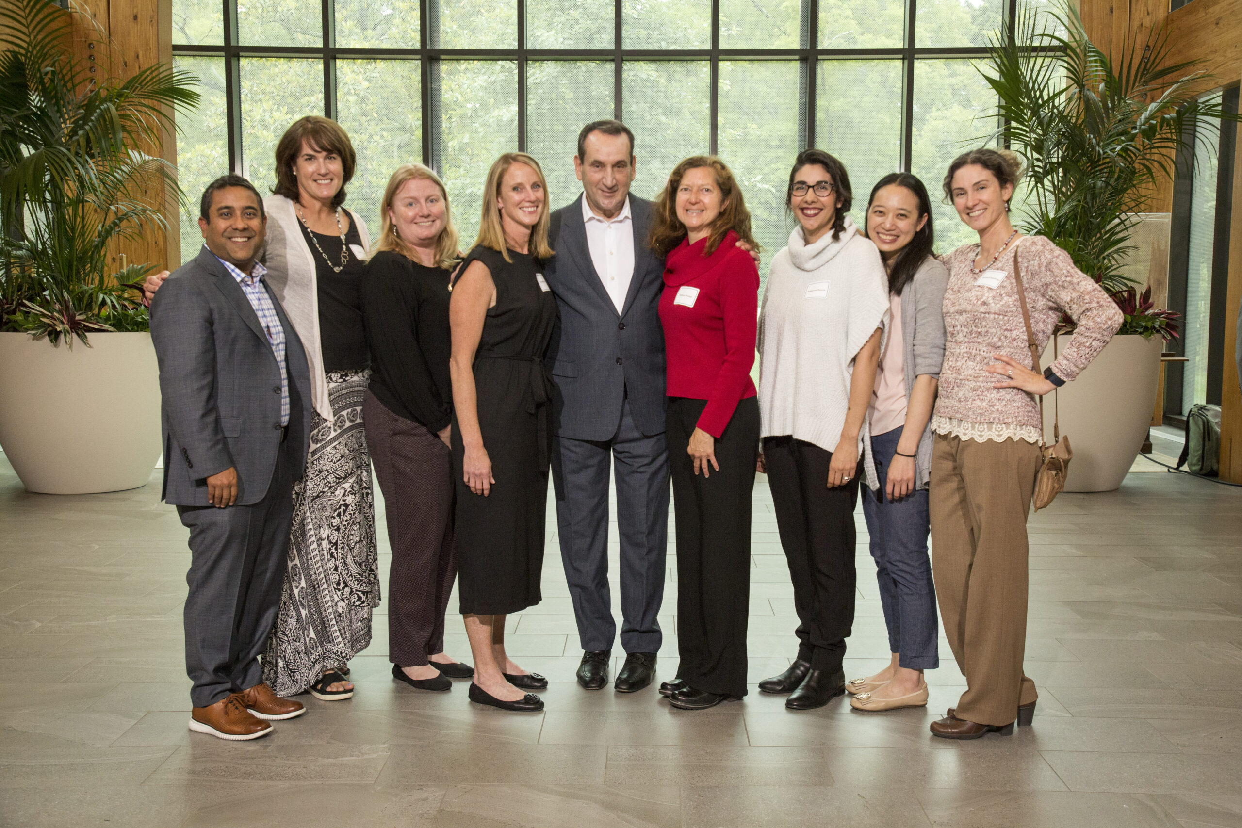 DPAL Research Team Photo with Coach K